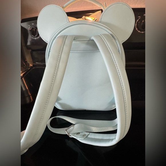 Loungefly Disney Mickey Mouse & Minnie Mouse Just Married Wedding Backpack - Picture 3 of 6